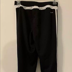 2x Adidas Climacool Joggers, Size XS Black,White Stripes, Ankle Zippers, Pockets